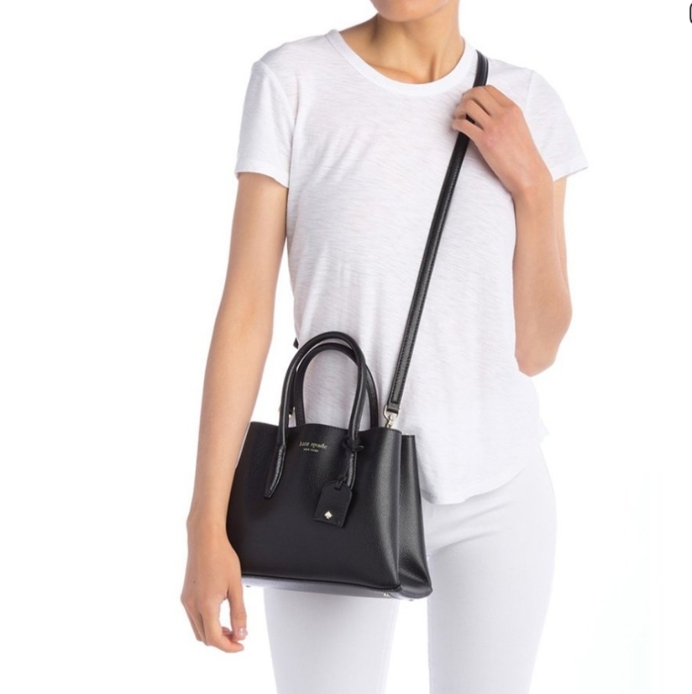 Kate Spade Eva Black Small Satchel/Crossbody- Great Condition